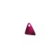 Pendentif Triangle en Acrylique Plexi 11 x 12 mm