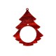 Colgante de Metacrilato Arbol de Navidad 73x96mm