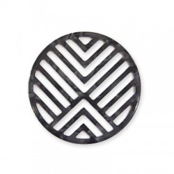Pendentif rond en Acrylique Plexi 44 mm