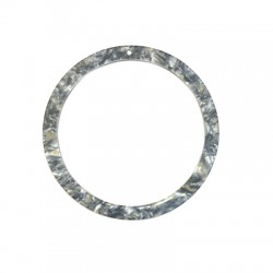 Pendentif en Acrylique Plexi Circulaire 50 mm