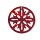 Plexi Acrylic Pendant Round 69mm