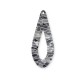 Pendentif en Acrylique Plexi 26 x 66 mm