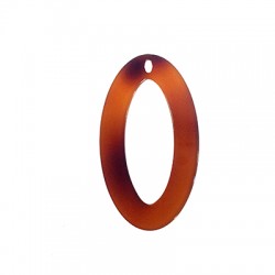 Colgante de Metacrilato Ovalado 31x55mm