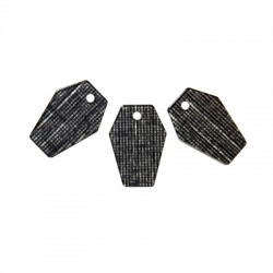 Colgante de Metacrilato Geometrico 15x22mm