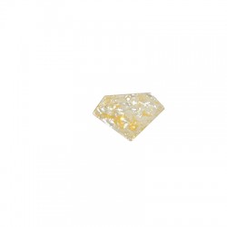 Pendentif en Acrylique Plexi en Forme de Diamant 40 x 27 mm