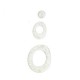 Ensemble Boucles D'Oreilles en Acrylique Plexi 79 x 32 mm (3 Pièces)