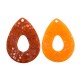 Plexi Acrylic Earring 26x36mm