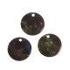 Breloque Ronde en Acrylique Plexi 20 mm