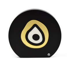 Pieza Decorativa de Metacrilato Redonda con Ojo 69x64mm