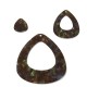 Ciondolo in Plexiglass Acrilico 67X70 mm + 39X40 mm + 19X20 mm (Set)
