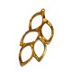 Pendentif en Acrylique Plexi Feuille 41 x 94 mm