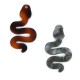 Plexi Acrylic Pendant Snake 25x45mm