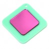 Acquamarina/ Specchio Fucsia