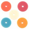 Bleu clair/orange/multicolore