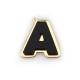 Plexi Acrylic Pendant Letter "Α" 39x40mm