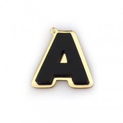 Plexi Acrylic Pendant Letter "Α" 39x40mm