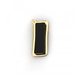 Lettre Pendentif en Acrylique Plexi « I » 16 x 40 mm