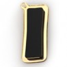 Black/Gold Mirror
