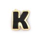 Lettre Pendentif en Acrylique Plexi « K » 35 x 40 mm