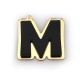 Pendente in Plexi Acrilico Lettera "M" 41x40mm