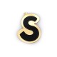 Pendente in Plexi Acrilico Lettera "S" 27x40mm
