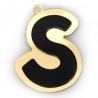 Negro/Espejo Dorado