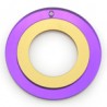 Miroir violet/Or