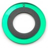 Espejo Verde/ Negro