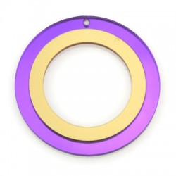 Pendentif en Acrylique Plexi Cycle 60 mm