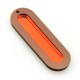 Plexi Acrylic Pendant Oval 55x18mm