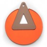Vibrant Orange Mirror/Chocolat