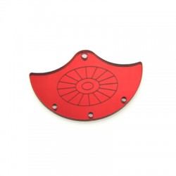 Colgante de Metacrilato Geométrico Abanico 50x32mm