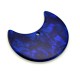 Pendente in Plexi Acrilico Mezza Luna 40x32mm