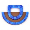 Blu/ Marrone Chiaro