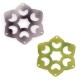 Plexi Acrylic Pendant Flower 45x50mm