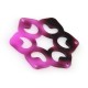 Colgante de Metacrilato Flor 45x50mm