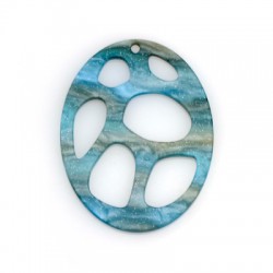 Pendente in Plexi Acrilico Ovale 45x60mm