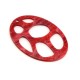 Pendentif Ovale en Acrylique Plexi 45 x 60 mm