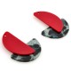 Plexi Acrylic Pendant Irregular 43x50mm