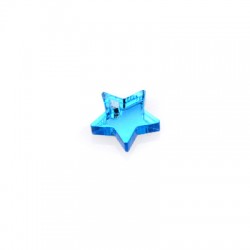 Plexi Acrylic Charm Star 13mm