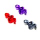 Plexi Acrylic Charm Snake 8x16mm