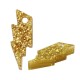 Plexi Acrylic Charm Lightning 6x17mm