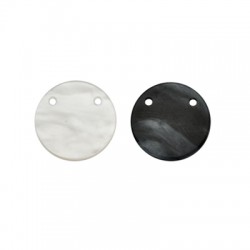 Pendentif rond en Acrylique Plexi 20 mm