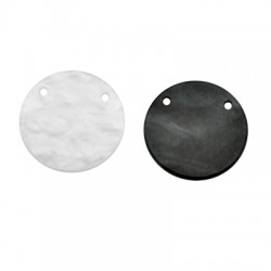 Pendentif rond en Acrylique Plexi 30 mm