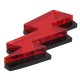 Pendenti in Plexi Fulmini 21x46mm (Set/2 pezzi)