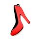 Pendentif en Acrylique Plexi Talon haut 40 x 43 mm
