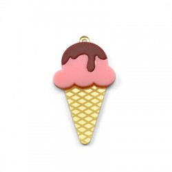 Pendentif glace en Plexiacrylique 25x45mm