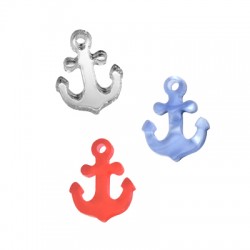 Pendentif ancre en Plexiacrylique 13x16mm