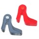 Plexi Acrylic Charm Heels 12x10mm