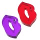 Plexi Acrylic Charm Lips 17x10mm